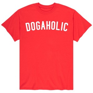 Men's - Instant Message - Dogaholic Short Sleeve Graphic T-Shirt - 1 of 4