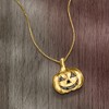 Ross-Simons 0.15 ct. t.w. Black Diamond Jack-O'-Lantern Pendant Necklace in 18kt Gold Over Sterling - 3 of 4