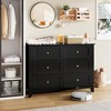 Dresser for Bedroom, Large 6 Drawer Dresser with Deep Drawers & Metal Knobs - 3 of 4