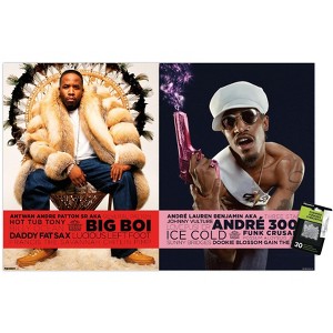 Trends International Outkast - André 3000 & Big Boi Unframed Wall Poster Prints - 1 of 4