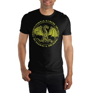 Mens Dungeons and Dragons Shirt International Gaming Society Clothing - 1 of 1