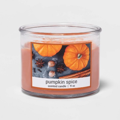 pumpkin candle