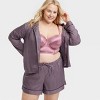Women's Bustier Satin Lightly Lined Lingerie Corset - Auden™ - 3 of 3