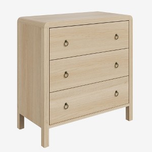 3/5 Drawer Dresser for Bedroom,Dresser Chest of Drawers with Handles, Nightstand with for Bedroom - 1 of 4