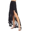 Women's Asymmetric Scalloped Crochet Skirt - Strut & Bolt - 2 of 4