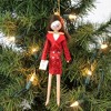 Italian Ornaments 7.0 Inch Belinda In Red Tuxedo Dress Ornament Italian Diva Lady Tree Ornaments - 3 of 3