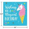 Creative Converting Unicorn Galaxy Deluxe Birthday Party Tableware and Decorations Kit 27ct - 4 of 4