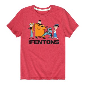 Boys' - Danny Phantom - The Fentons Short Sleeve Graphic T-Shirt - 1 of 3