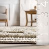 Nuloom Roslin Moroccan High-Low Tasseled Indoor Area Rug, 4' x 6', Beige - 3 of 4