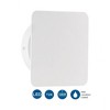 Progress Lighting Z-2025 1-Light Satin White LED Modern Outdoor Square Wall Light with Shade - 3 of 3