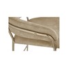 Meridian Furniture,Yara Beige Velvet Counter Stool - 4 of 4