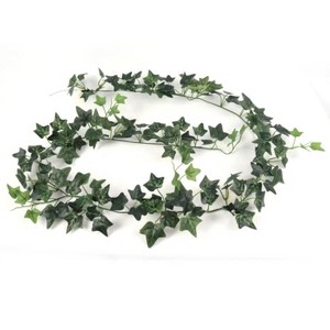 Floral Home 6' Mini English Ivy Garland - 2-Piece - 1 of 3