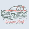 Juniors Jurassic World Sketch Dino Truck T Shirt - 2 of 4