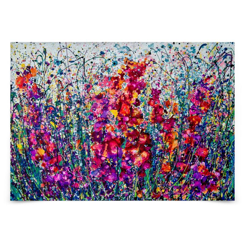 Americanflat Botanical Wall Art Room Decor - The Breath Of Summer Abstract by OLena Art, 1 of 7