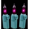 Novelty Lights 20 Light Incandescent Craft Mini Christmas String Lights Green Wire 8.5 feet - 4 of 4
