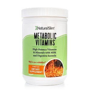 NaturalSlim Metabolic Vitamins with B-Complex for Energy, 30 packets - 1 of 4