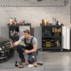 Secure Locking Metal Tool Storage Cabinet with Shelves, Heavy Duty Rolling Garage Cabinet for Workshop Organization - 4 of 4