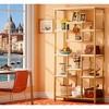 Gulches 71" Tall Modern Bookcase, 11-Tier Display Shelf - 2 of 4