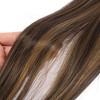 Unique Bargains Women's Invisible Synthetic Hair Extensions Adjustable Headband No Clip Long Straight Hairpieces - 4 of 4