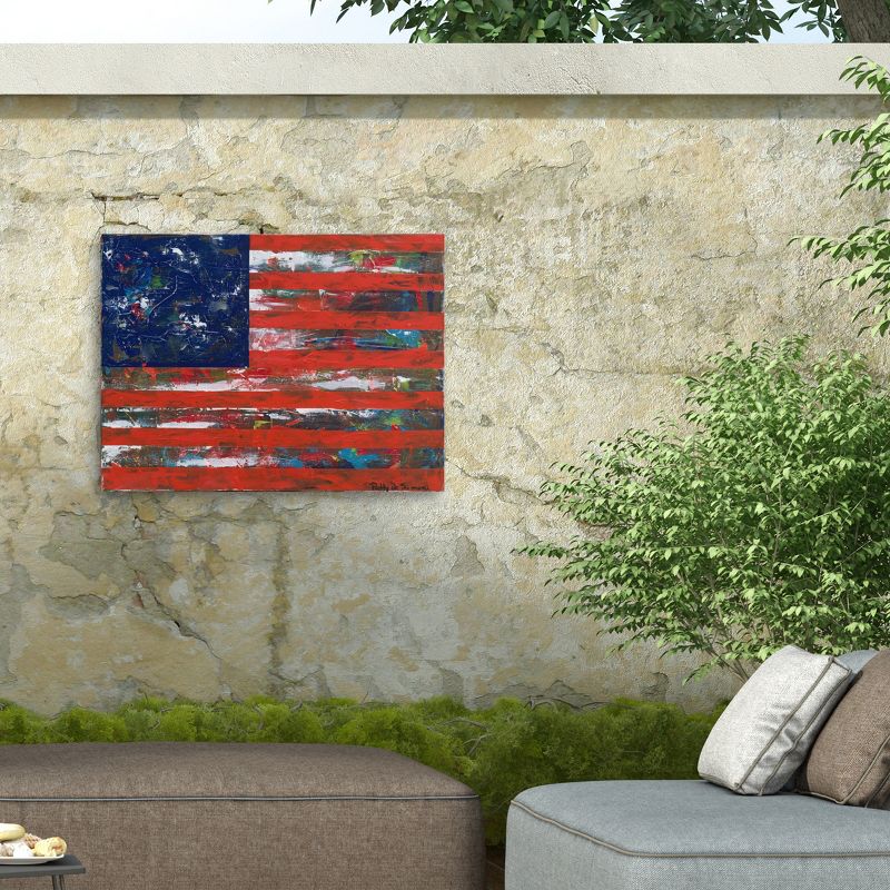 "American Flag" Outdoor Canvas, 4 of 8