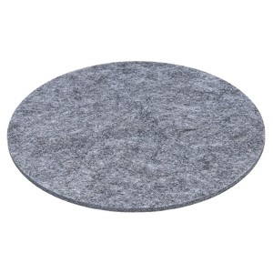Unique Bargains Felt Adhesive Anti-Scratch Non-Slip Lamp Base Protecting Table Floor Pad - 1 of 3