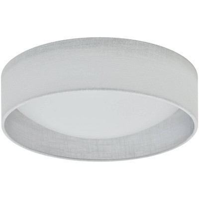 Gerritt 11" Wide White Round LED Ceiling Light