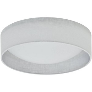 Gerritt 11" Wide White Round LED Ceiling Light - 1 of 1