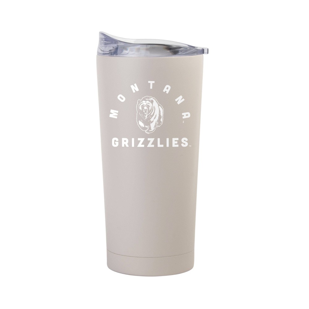 Photos - Glass NCAA Montana Grizzlies Sand Powder Coat Tumbler - 20oz