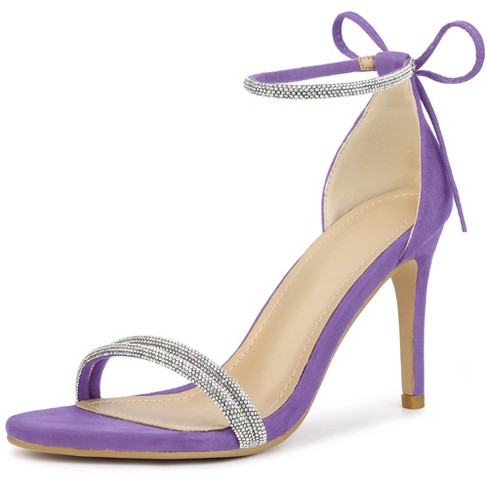 Purple and gold on sale sandals