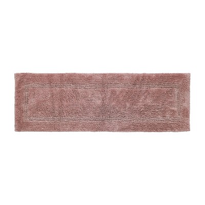 Lux Premium 100% Cotton Ultra-Soft Reversible Bathroom Rug-Durable Tufted Weave, Highly Absorbent Solid Pattern for Multipurpose use