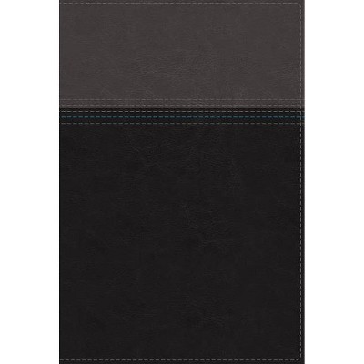 Nasb, Thinline Bible, Leathersoft, Black, Red Letter Edition, 1995 Text, Thumb Indexed, Comfort Print - by  Zondervan (Leather Bound)