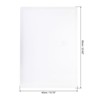 Unique Bargains Painting Blank Art Board 5 Pcs White - 2 of 4