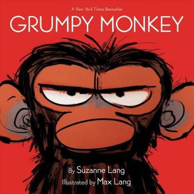 Image of Grumpy Monkey - by Suzanne Lang (Board Book)