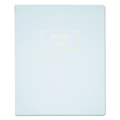 Cambridge Workstyle Notebook Legal Rule Aqua Cover 9 x 11 Unperforated 80 Pages 59293