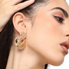 SOHI Women's California Gold Party Drop Earring - 4 of 4