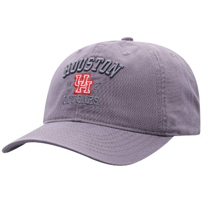 NCAA Houston Cougars Men's Skill Gray Garment Washed Canvas Hat