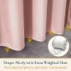 LunaLulinlk Fabric Shower Curtain with Hooks - 3 of 4