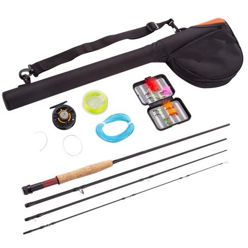 Leisure Sports Fly Fishing Starter Kit - 18pcs, Black : Target
