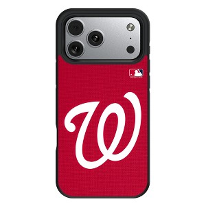 MLB National League Teams Solid Bump Cell Phone Case for Apple iPhone 17 Series - 1 of 4