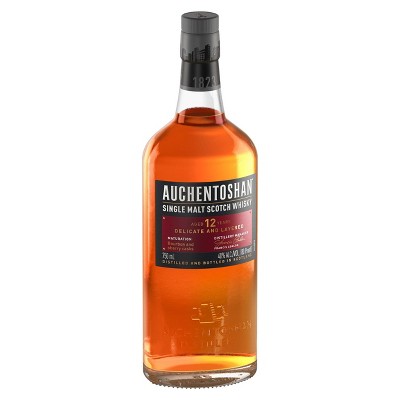 Auchentoshan Single Malt 12 Year Old Scotch Whiskey - 750ml Bottle