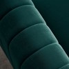 84" Contemporary Velvet 3-Seater Sofa with Gold Metal Legs, Pocket Spring Cushions and Solid Wood Frame - 4 of 4