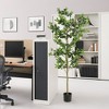 KTMBDW 6ft Outdoor Artificial Trees, Large Artificial Tree with Pot, Disassembly Design, for Bedroom, Living Room, Patio Decor - 2 of 4