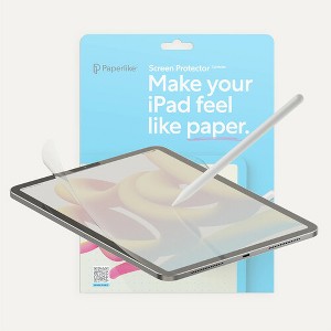 Paperlike 2.1 (2 included ) for iPad Air 13 (2024) - Transparent Screen Protector for Note Taking and Drawing like on Paper - 1 of 4