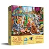 Sunsout Kittens and the Aquarium 500 pc Large Pieces  Jigsaw Puzzle 42973 - 2 of 4