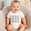 The Juniper Shop SmileyWorld Patriotic Stars Stacked Baby Short Sleeve Bodysuit - 3 of 4