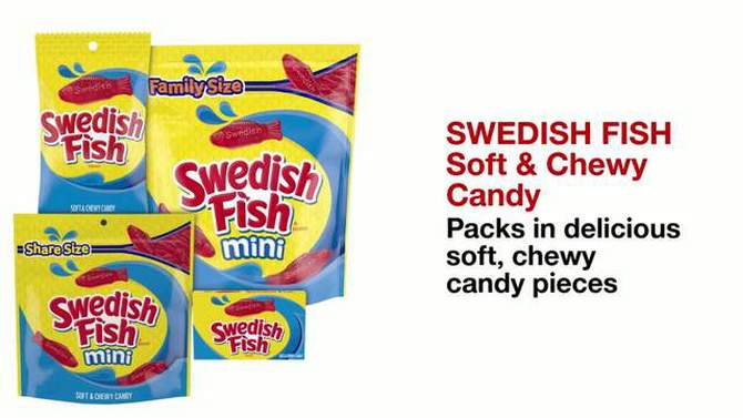 Swedish Fish Soft &#38; Chewy Candy - 3.1oz, 2 of 21, play video
