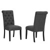 Brassex Set of 2 Stella Dining Chairs - 2 of 4