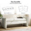 Donna Modern Chenille Fabric Upholstered Bench|ARTFUL LIVING DESIGN - 4 of 4