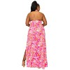 L I V D Women's Vortico Halter Neck Slit Dress - 3 of 3