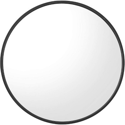 Kinger Home 35" Round Gold Aluminum Wall Mirror